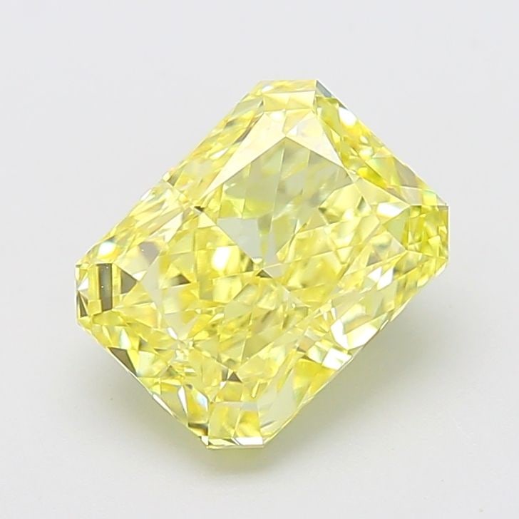Loose Diamond - RADIANT 4.07ct Fancy Intense Yellow VVS2: Loose Diamond - RADIANT 4.07ct Fancy Intense Yellow VVS2 Source: This is a real non-mined Diamond that has been grown in a lab Shape: RADIANT Carats: 4.07 Color: Fancy Intense Yellow Certification: IG