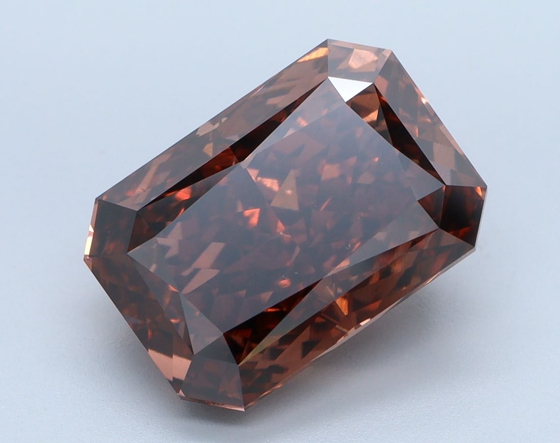 Loose Diamond - RADIANT 6.03ct Fancy Brown VS1 (1 of 1)