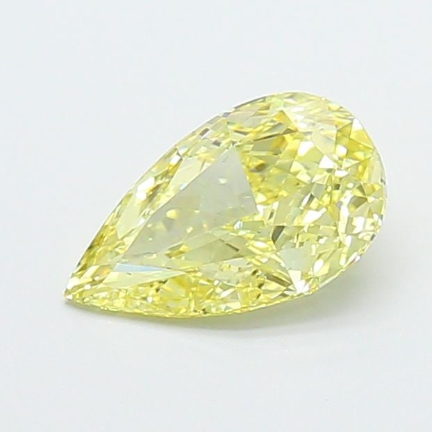 Loose Diamond - PEAR 1.23ct Fancy Intense Yellow VS2: Loose Diamond - PEAR 1.23ct Fancy Intense Yellow VS2 Source: This is a real non-mined Diamond that has been grown in a lab Shape: PEAR Carats: 1.23 Color: Fancy Intense Yellow Certification: IGI Video