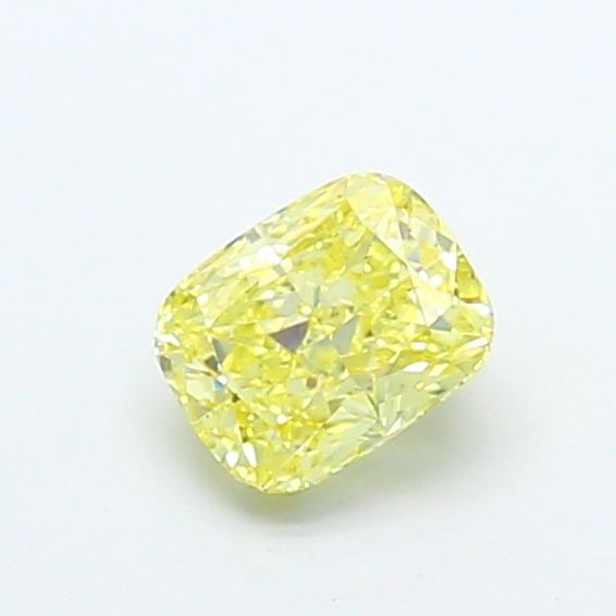Loose Diamond - CUSHION MODIFIED 1.22ct Fancy Intense Yellow VS1: Loose Diamond - CUSHION MODIFIED 1.22ct Fancy Intense Yellow VS1 Source: This is a real non-mined Diamond that has been grown in a lab Shape: CUSHION MODIFIED Carats: 1.22 Color: Fancy Intense Yellow 