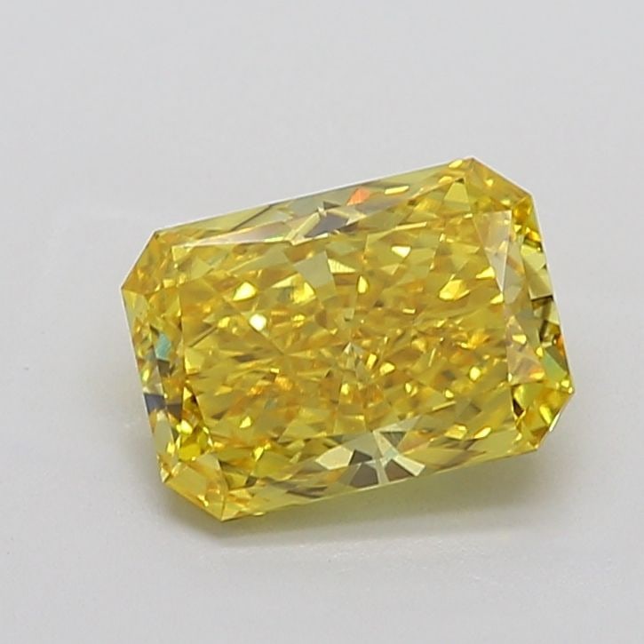 Loose Diamond - RADIANT 3.46ct Fancy Vivid Yellow VS2: Loose Diamond - RADIANT 3.46ct Fancy Vivid Yellow VS2 Source: This is a real non-mined Diamond that has been grown in a lab Shape: RADIANT Carats: 3.46 Color: Fancy Vivid Yellow Certification: IGI Vid