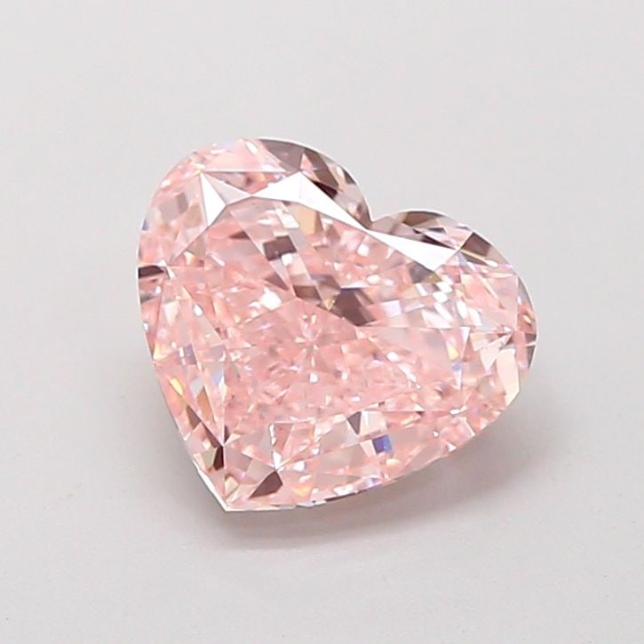 Loose Diamond - HEART 2.01ct Fancy Pink VVS2: Loose Diamond - HEART 2.01ct Fancy Pink VVS2 Source: This is a real non-mined Diamond that has been grown in a lab Shape: HEART Carats: 2.01 Color: Fancy Pink Certification: IGI Video: