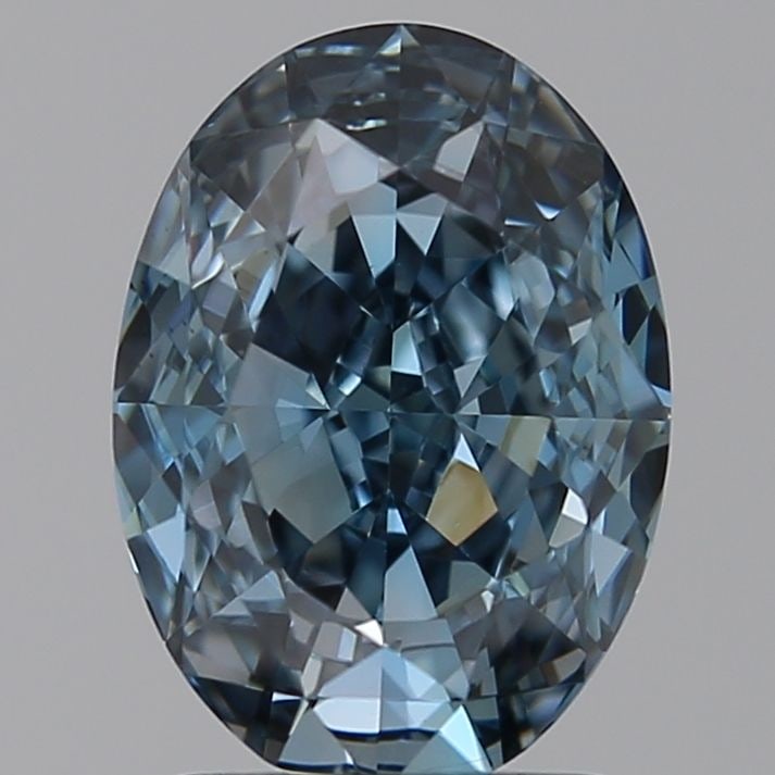 Loose Diamond - OVAL 2.03ct Blue VVS2: Loose Diamond - OVAL 2.03ct Blue VVS2 Source: This is a real non-mined Diamond that has been grown in a lab Shape: OVAL Carats: 2.03 Color: Blue Certification: NONE Video:
