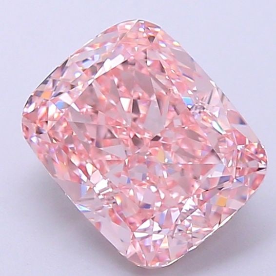 Loose Diamond - CUSHION MODIFIED 2.71ct Fancy Intense Pink VS1: Loose Diamond - CUSHION MODIFIED 2.71ct Fancy Intense Pink VS1 Source: This is a real non-mined Diamond that has been grown in a lab Shape: CUSHION MODIFIED Carats: 2.71 Color: Fancy Intense Pink Cert