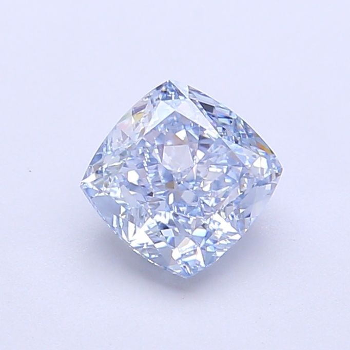 Loose Diamond - CUSHION MODIFIED 1.05ct Fancy Intense Blue VS1: Loose Diamond - CUSHION MODIFIED 1.05ct Fancy Intense Blue VS1 Source: This is a real non-mined Diamond that has been grown in a lab Shape: CUSHION MODIFIED Carats: 1.05 Color: Fancy Intense Blue Cert