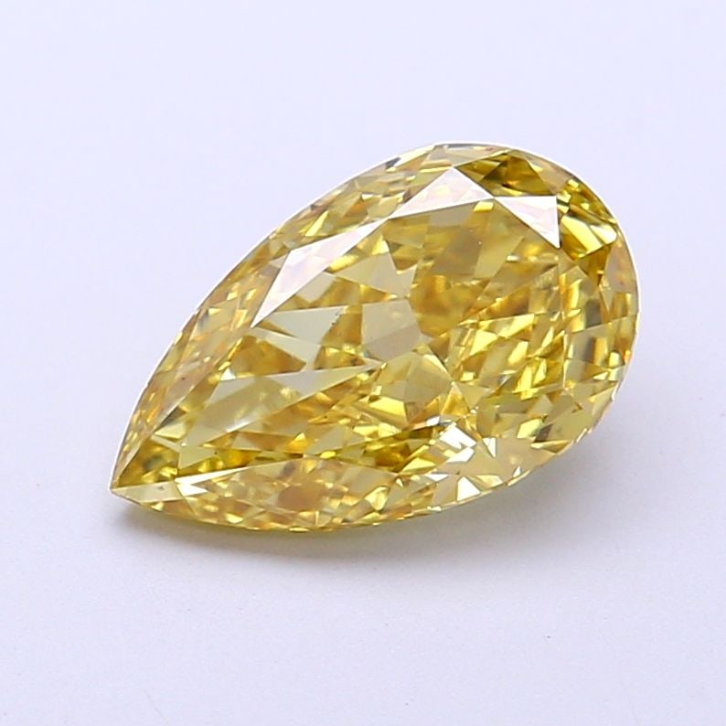 Loose Diamond - PEAR 2.05ct Fancy Intense Yellow VS1: Loose Diamond - PEAR 2.05ct Fancy Intense Yellow VS1 Source: This is a real non-mined Diamond that has been grown in a lab Shape: PEAR Carats: 2.05 Color: Fancy Intense Yellow Certification: IGI Video