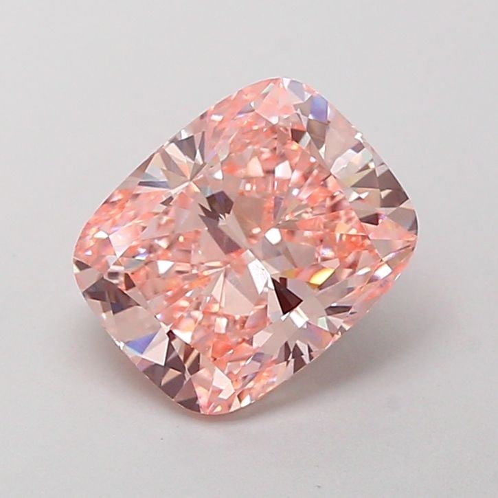 Loose Diamond - CUSHION MODIFIED 2.52ct Fancy Vivid Pink VS1: Loose Diamond - CUSHION MODIFIED 2.52ct Fancy Vivid Pink VS1 Source: This is a real non-mined Diamond that has been grown in a lab Shape: CUSHION MODIFIED Carats: 2.52 Color: Fancy Vivid Pink Certific