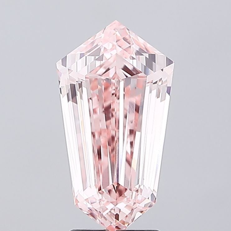 Loose Diamond - HEXAGONAL 4.01ct Fancy Intense Pink VS1: Loose Diamond - HEXAGONAL 4.01ct Fancy Intense Pink VS1 Source: This is a real non-mined Diamond that has been grown in a lab Shape: HEXAGONAL Carats: 4.01 Color: Fancy Intense Pink Certification: IGI