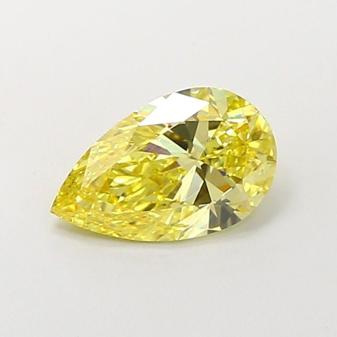 Loose Diamond - PEAR 1.54ct Fancy Intense Yellow VS2: Loose Diamond - PEAR 1.54ct Fancy Intense Yellow VS2 Source: This is a real non-mined Diamond that has been grown in a lab Shape: PEAR Carats: 1.54 Color: Fancy Intense Yellow Certification: IGI Video