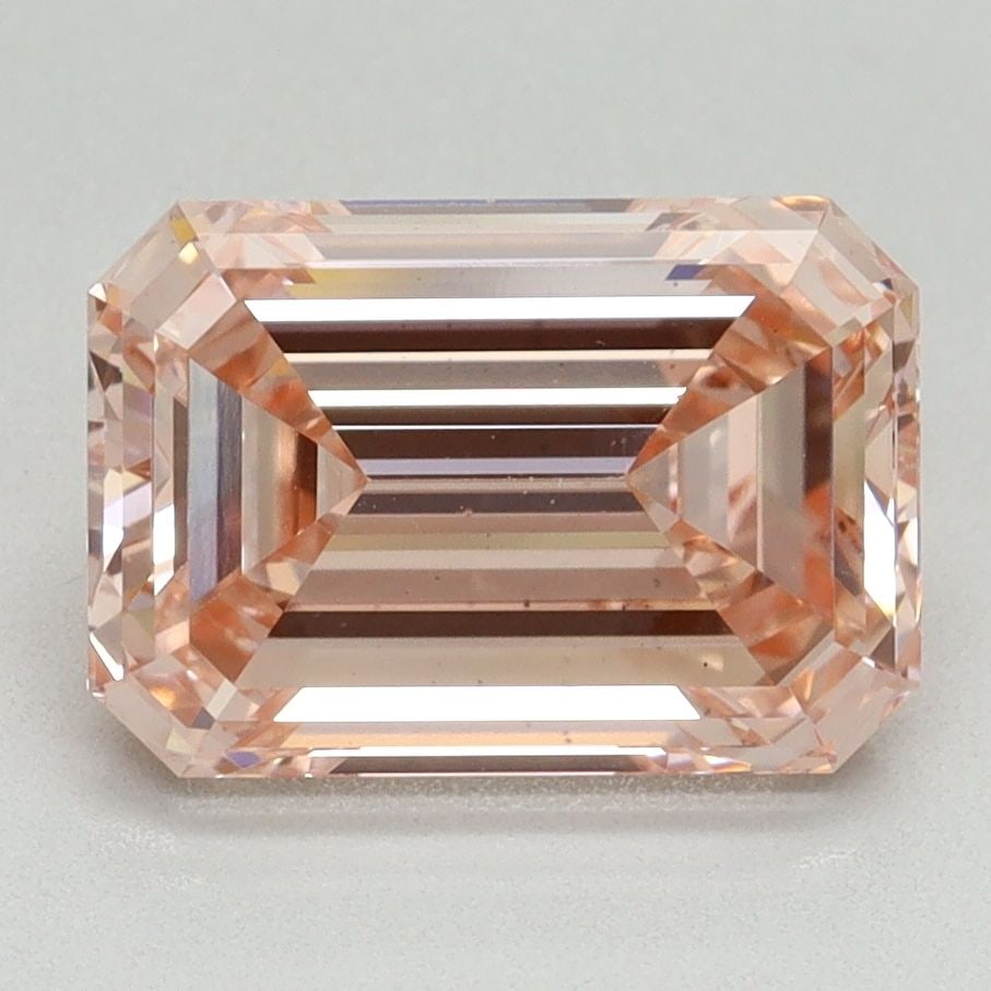 Loose Diamond - EMERALD 3.02ct Fancy Intense Pink VS2: Loose Diamond - EMERALD 3.02ct Fancy Intense Pink VS2 Source: This is a real non-mined Diamond that has been grown in a lab Shape: EMERALD Carats: 3.02 Color: Fancy Intense Pink Certification: IGI Vid