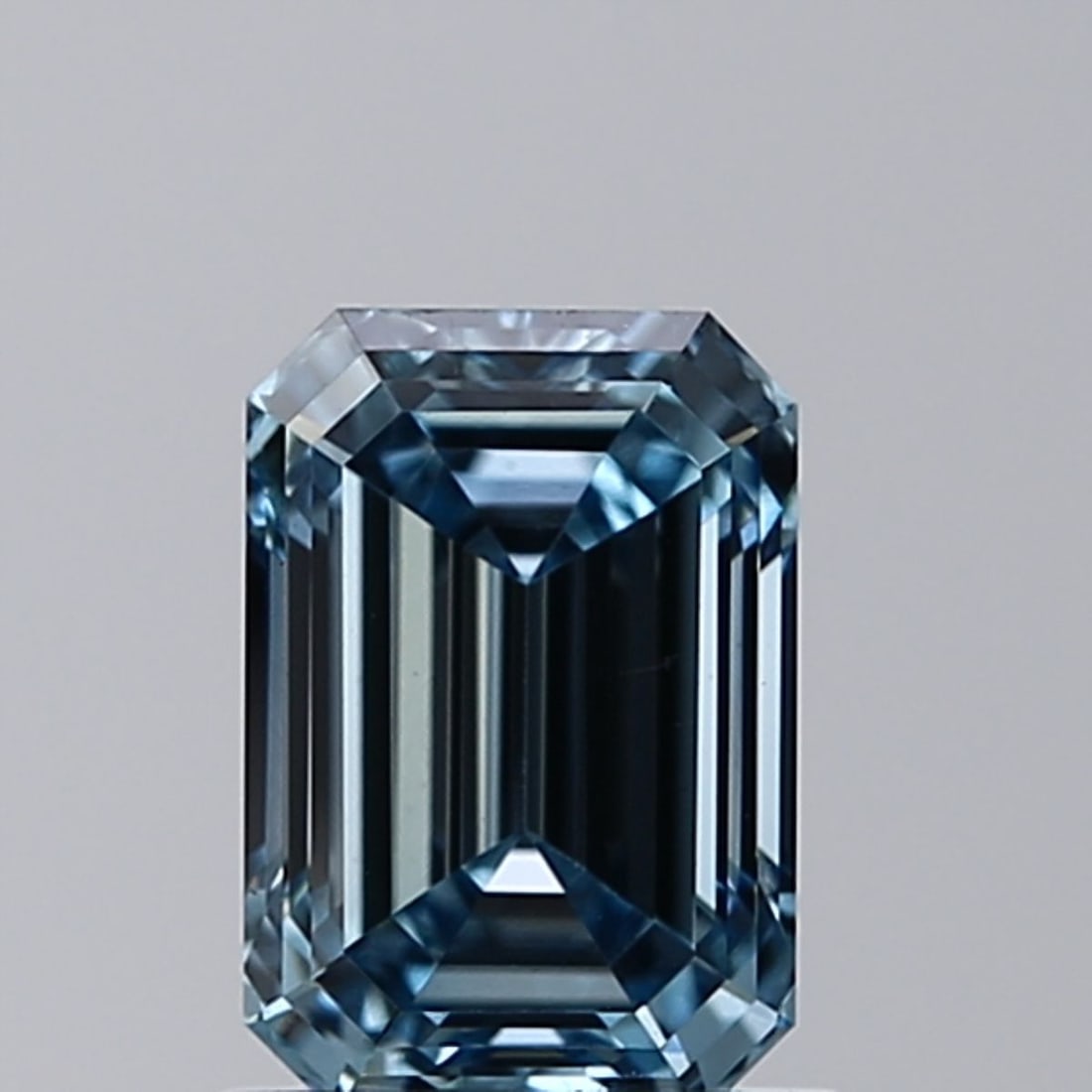 Loose Diamond - EMERALD 1.03ct Fancy Intense Blue VS1: Loose Diamond - EMERALD 1.03ct Fancy Intense Blue VS1 Source: This is a real non-mined Diamond that has been grown in a lab Shape: EMERALD Carats: 1.03 Color: Fancy Intense Blue Certification: IGI Vid