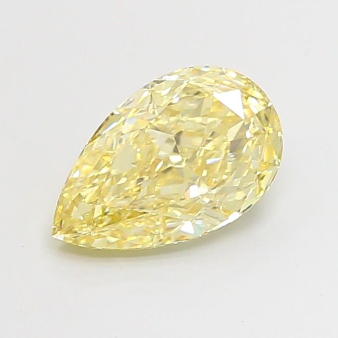 Loose Diamond - PEAR 1.78ct Fancy Yellow VVS2: Loose Diamond - PEAR 1.78ct Fancy Yellow VVS2 Source: This is a real non-mined Diamond that has been grown in a lab Shape: PEAR Carats: 1.78 Color: Fancy Yellow Certification: IGI Video: