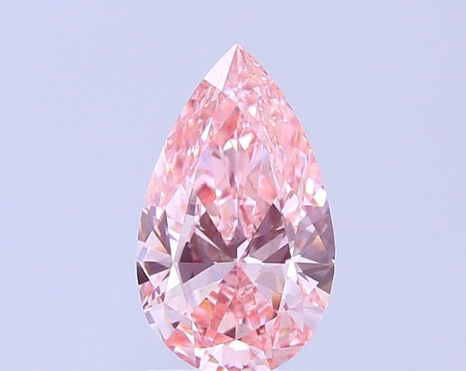 Loose Diamond - PEAR 1.44ct Fancy Vivid Pink VS2: Loose Diamond - PEAR 1.44ct Fancy Vivid Pink VS2 Source: This is a real non-mined Diamond that has been grown in a lab Shape: PEAR Carats: 1.44 Color: Fancy Vivid Pink Certification: IGI Video: