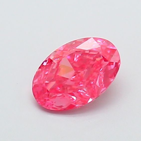 Loose Diamond - OVAL 1.02ct Fancy Vivid Pink VVS1: Loose Diamond - OVAL 1.02ct Fancy Vivid Pink VVS1 Source: This is a real non-mined Diamond that has been grown in a lab Shape: OVAL Carats: 1.02 Color: Fancy Vivid Pink Certification: IGI Video: