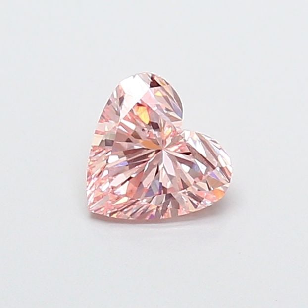 Loose Diamond - HEART 1.01ct Fancy Intense Pink VS1: Loose Diamond - HEART 1.01ct Fancy Intense Pink VS1 Source: This is a real non-mined Diamond that has been grown in a lab Shape: HEART Carats: 1.01 Color: Fancy Intense Pink Certification: IGI Video: