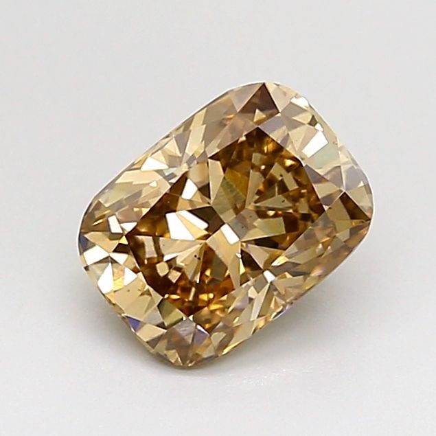 Loose Diamond - CUSHION MODIFIED 1.02ct Fancy Brown SI1: Loose Diamond - CUSHION MODIFIED 1.02ct Fancy Brown SI1 Source: This is a real non-mined Diamond that has been grown in a lab Shape: CUSHION MODIFIED Carats: 1.02 Color: Fancy Brown Certification: IGI