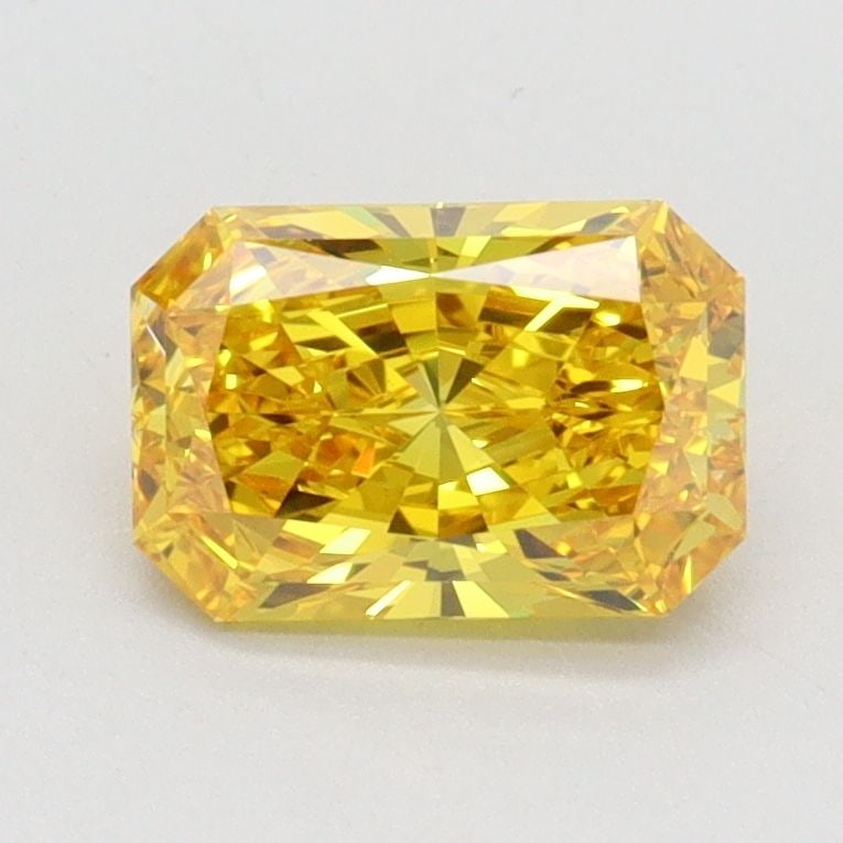 Loose Diamond - RADIANT 1.11ct Fancy Vivid Yellow VVS2: Loose Diamond - RADIANT 1.11ct Fancy Vivid Yellow VVS2 Source: This is a real non-mined Diamond that has been grown in a lab Shape: RADIANT Carats: 1.11 Color: Fancy Vivid Yellow Certification: IGI Vi