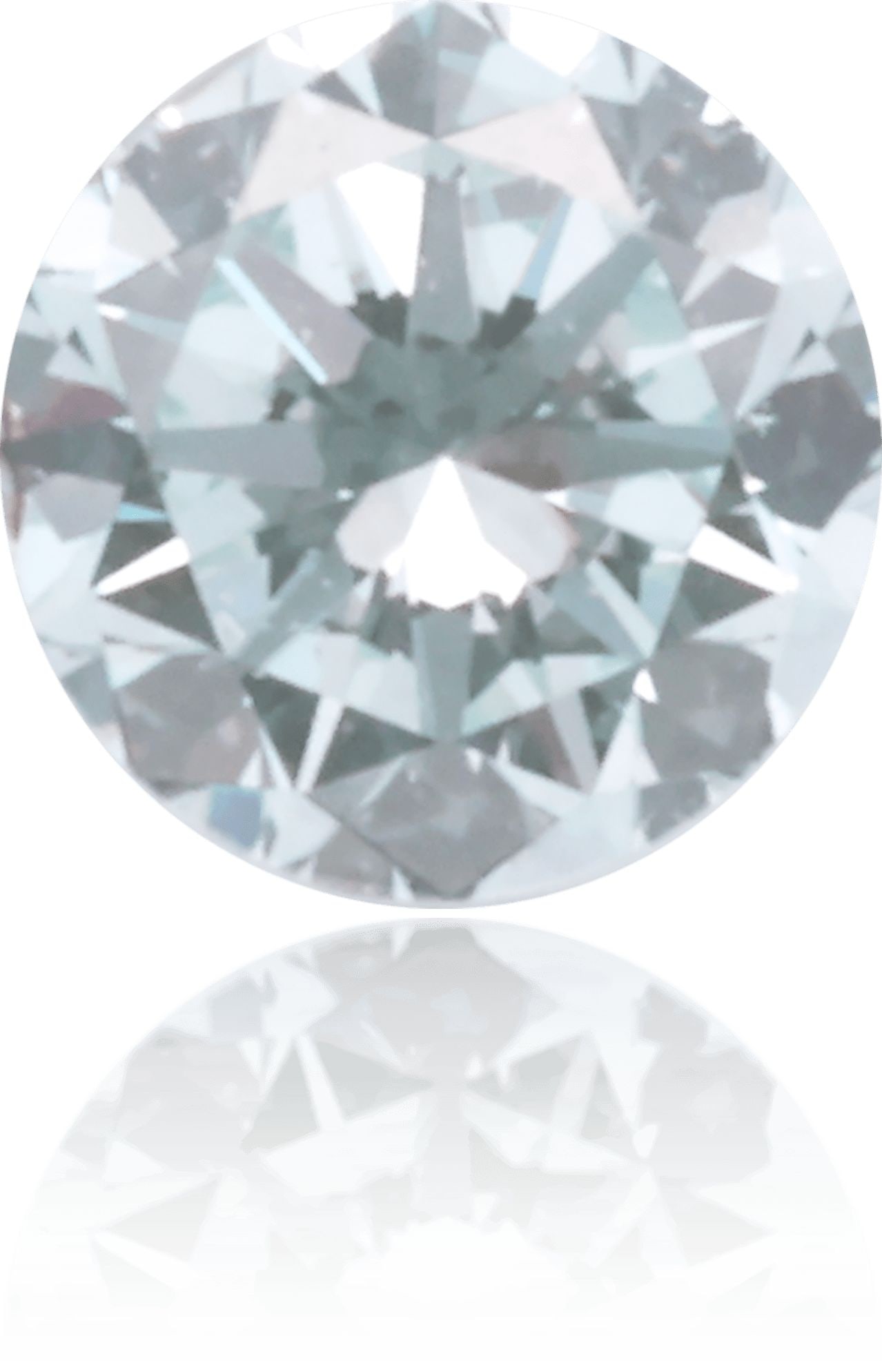 Loose Diamond - ROUND 0.1ct Fancy Light Blueish Green SI1: Loose Diamond - ROUND 0.1ct Fancy Light Blueish Green SI1 Source: Natural Shape: ROUND Carats: 0.1 Color: Fancy Light Blueish Green Certification: GIA The Diamond Depot Guarantee: All items in this au