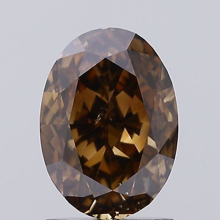 Loose Diamond - OVAL 2.0ct Fancy Brown SI1: Loose Diamond - OVAL 2.0ct Fancy Brown SI1 Source: Natural Shape: OVAL Carats: 2.0 Color: Fancy Brown Certification: NONE Video: