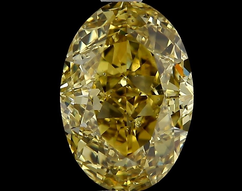 Loose Diamond - OVAL 1.06ct Fancy Deep Yellow SI1: Loose Diamond - OVAL 1.06ct Fancy Deep Yellow SI1 Source: Natural Shape: OVAL Carats: 1.06 Color: Fancy Deep Yellow Certification: GIA Video: