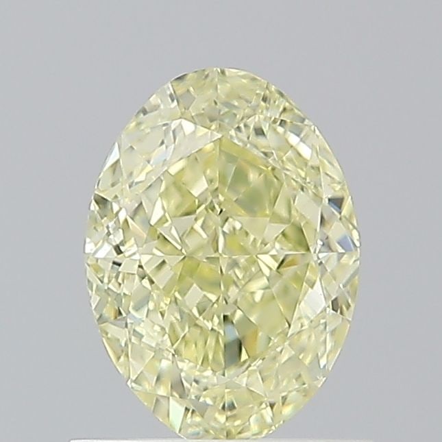 Loose Diamond - OVAL 1.01ct Fancy Light Yellow VS1: Loose Diamond - OVAL 1.01ct Fancy Light Yellow VS1 Source: Natural Shape: OVAL Carats: 1.01 Color: Fancy Light Yellow Certification: GIA Video: