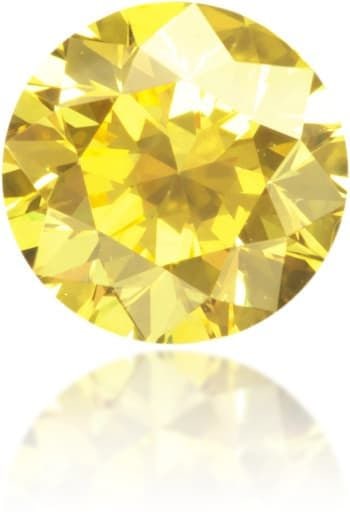Loose Diamond - ROUND 0.59ct Fancy Vivid Yellow SI1: Loose Diamond - ROUND 0.59ct Fancy Vivid Yellow SI1 Source: Natural Shape: ROUND Carats: 0.59 Color: Fancy Vivid Yellow Certification: GIA The Diamond Depot Guarantee: All items in this auction are gu