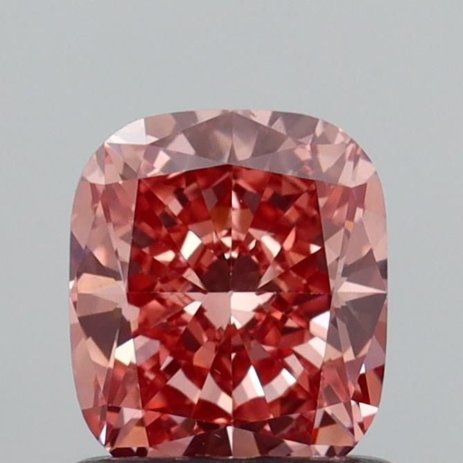 Loose Diamond - CUSHION MODIFIED 1.01ct Fancy Vivid Pink VS1