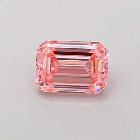 Loose Diamond - EMERALD 1.03ct Fancy Vivid Pink VS1