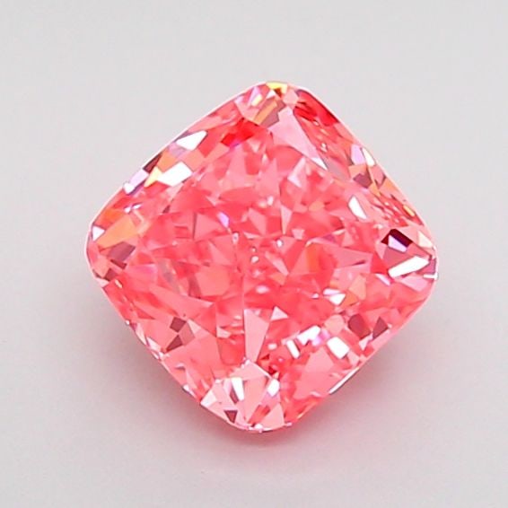 Loose Diamond - CUSHION MODIFIED 1.07ct Fancy Vivid Pink VS1