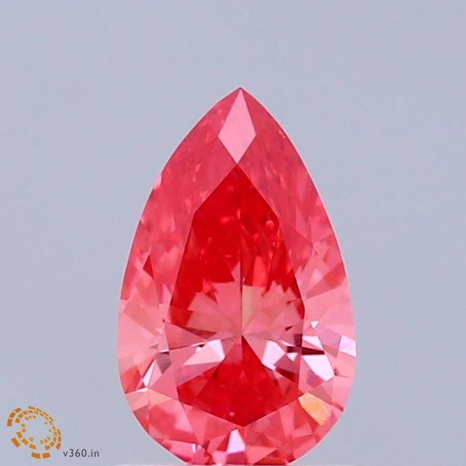 Loose Diamond - PEAR 0.88ct Fancy Vivid Pink VS1