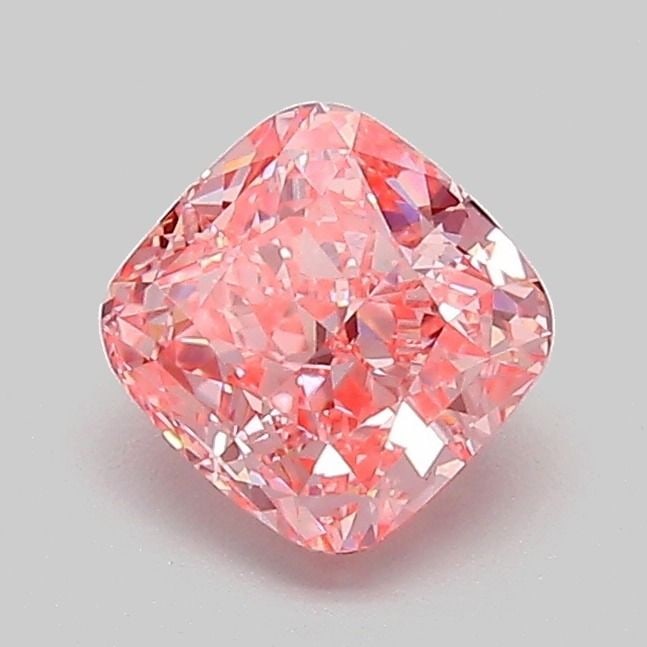Loose Diamond - CUSHION MODIFIED 1.02ct Fancy Vivid Pink VS1