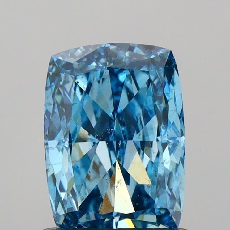 Loose Diamond - CUSHION MODIFIED 1.05ct Fancy Vivid Blue SI1