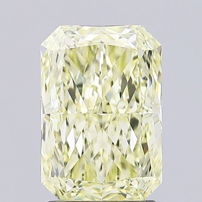 Loose Diamond - RADIANT 1.86ct Fancy Vivid Yellow VVS2