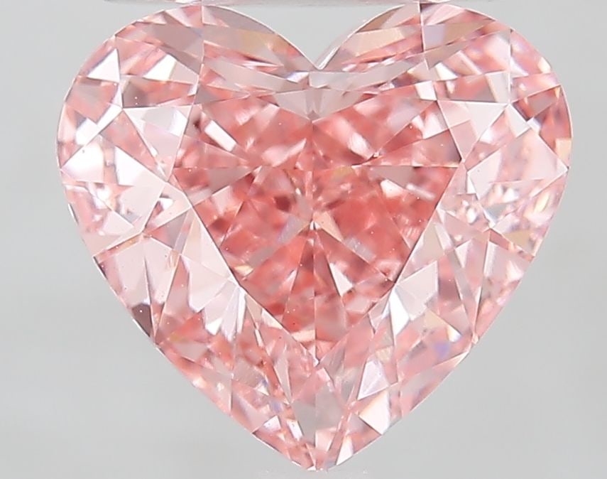Loose Diamond - HEART 3.1ct Fancy Vivid Pink VVS2