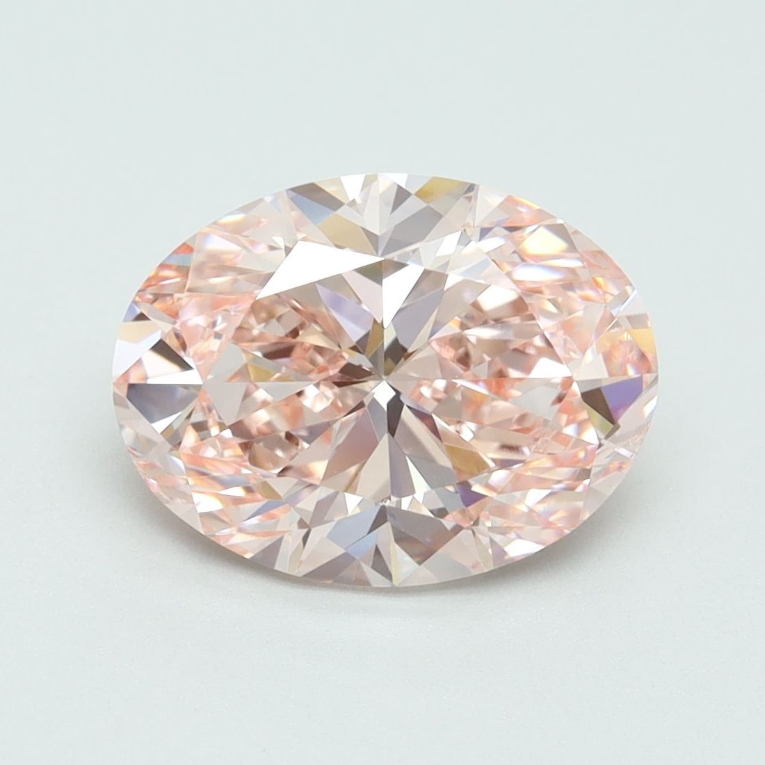Loose Diamond - OVAL 3.01ct Fancy Intense Pink VS2