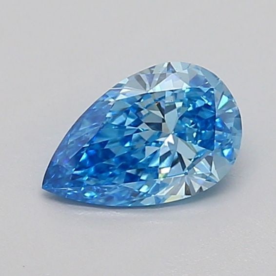 Loose Diamond - PEAR 0.51ct Fancy Vivid Blue VS1