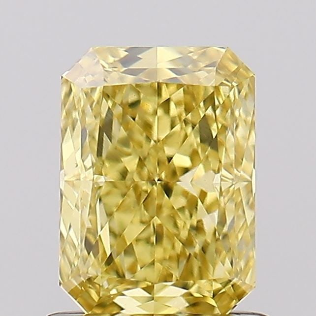 Loose Diamond - RADIANT 1.05ct Fancy Intense Yellow VVS2: Loose Diamond - RADIANT 1.05ct Fancy Intense Yellow VVS2 Source: This is a real non-mined Diamond that has been grown in a lab Shape: RADIANT Carats: 1.05 Color: Fancy Intense Yellow Certification: IG