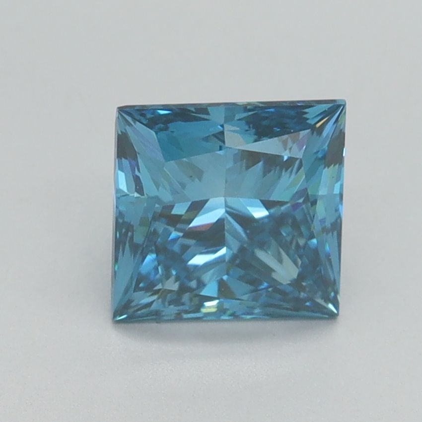 Loose Diamond - PRINCESS 1.5ct Fancy Vivid Blue VS2