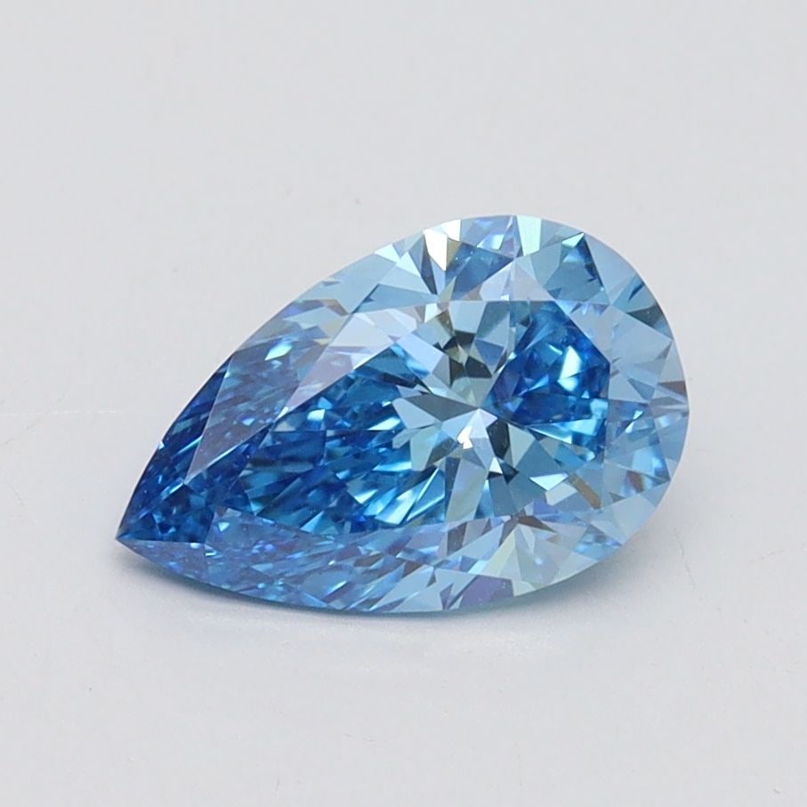 Loose Diamond - PEAR 1.07ct Fancy Vivid Blue VS1