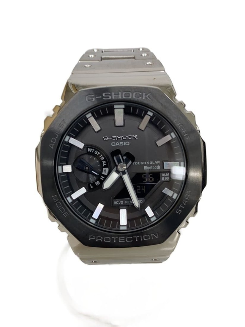 Casio G-Shock Stainless Steel Black GM-B2100BT-1AJF Men's Wristwatch: Casio G-Shock Stainless Steel Black GM-B2100BT-1AJF Men's Wristwatch This CASIO G-SHOCK GM-B2100BT-1AJF men's wristwatch features a durable stainless steel construction with a sleek black color. Desig