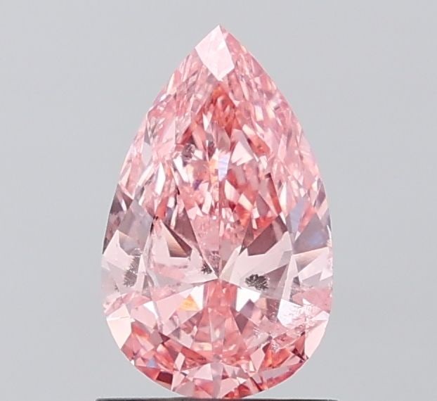 Loose Diamond - PEAR 0.99ct Fancy Vivid Pink I1