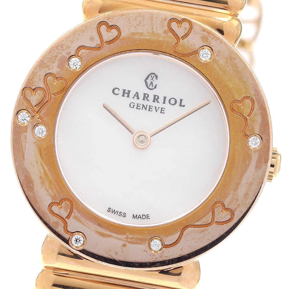 CHARRIOL Saint-Tropez ladies quartz wristwatch 028BHP.540.552S