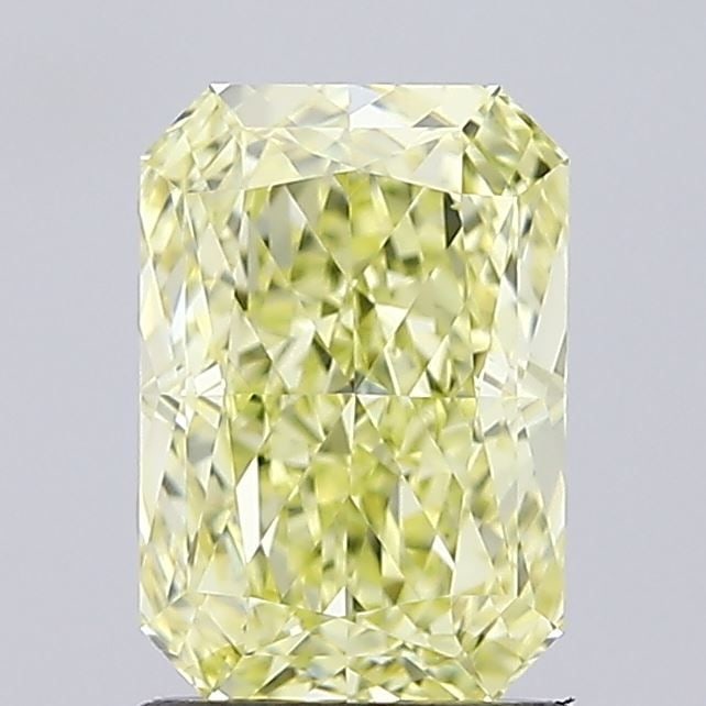 Loose Diamond - RADIANT 1.59ct Fancy Intense Yellow VVS2: Loose Diamond - RADIANT 1.59ct Fancy Intense Yellow VVS2 Source: This is a real non-mined Diamond that has been grown in a lab Shape: RADIANT Carats: 1.59 Color: Fancy Intense Yellow Certification: IG