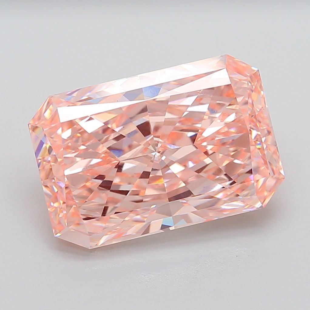 Loose Diamond - RADIANT 13.02ct Fancy Intense Pink VS1