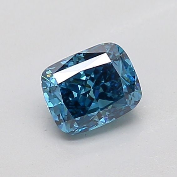 Loose Diamond - CUSHION MODIFIED 0.5ct Fancy Vivid Blue VS1