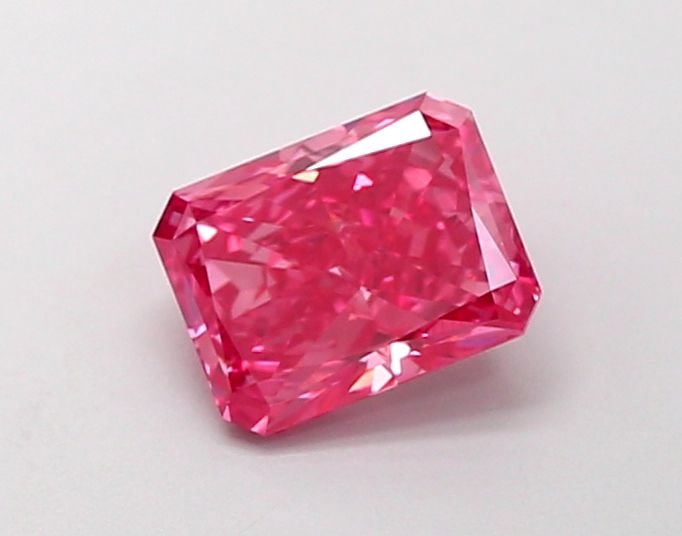 Loose Diamond - RADIANT 1.01ct Fancy Vivid Pink VS1