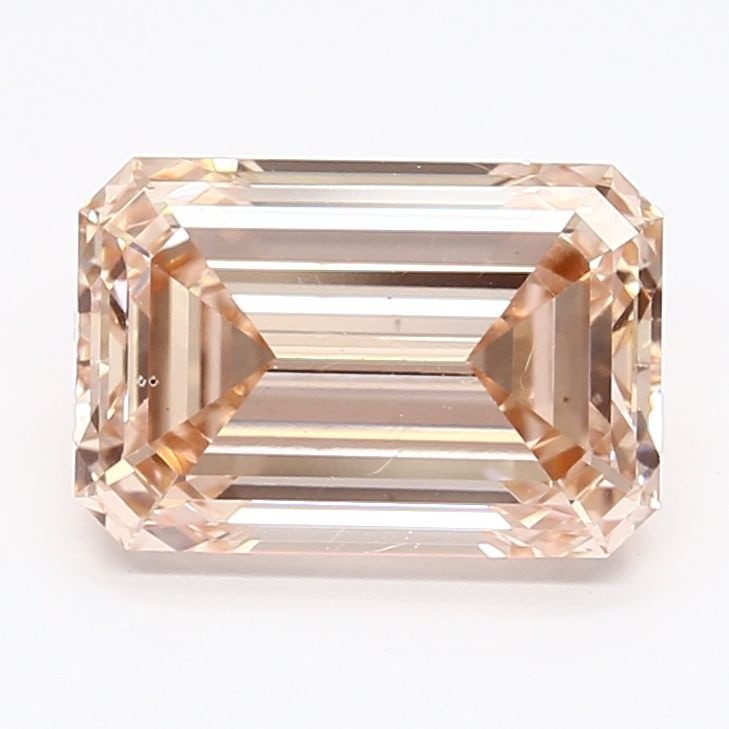 Loose Diamond - EMERALD 2.43ct Fancy Intense Pink VS2