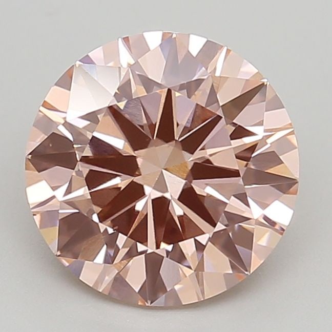 Loose Diamond - ROUND 2.5ct Fancy Intense Pink VS1
