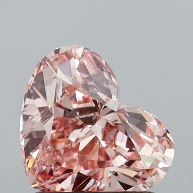 Loose Diamond - HEART 1.08ct Fancy Intense Pink VS2