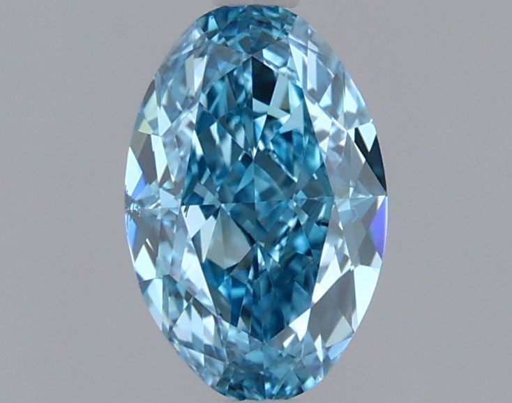Loose Diamond - OVAL 1.03ct Blue SI1